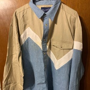 Vintage wrangler western shirt
